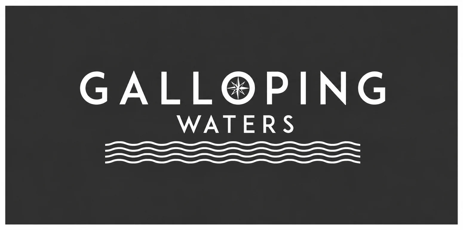 Galloping Waters Houseboat logo